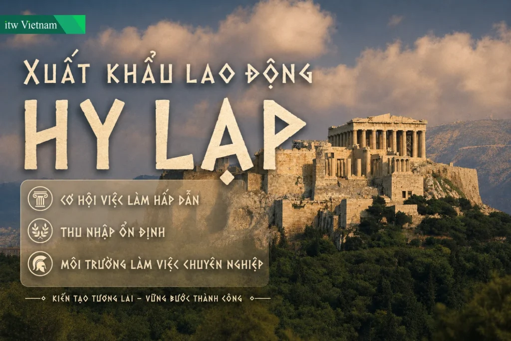 HY LẠP | TUYỂN DỤNG LAO ĐỘNG NHÓM NGÀNH NÔNG NGHIỆP, DỊCH VỤ NĂM 2026 - ITW Việt Nam