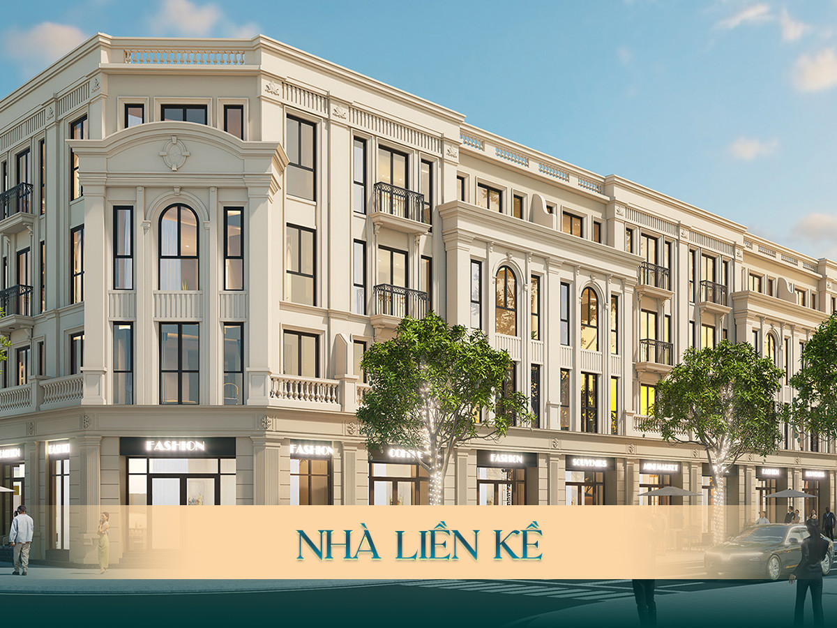 Hình ảnh shophouse và biệt thự song lập tại The Haven Bay